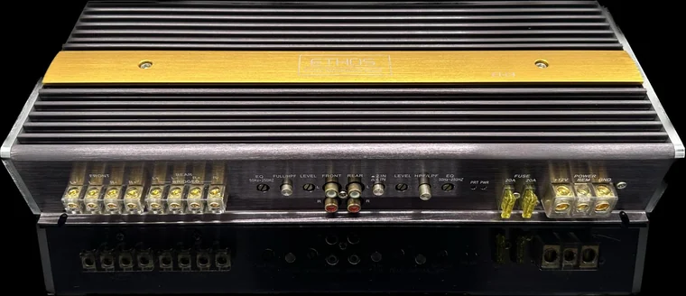 Ethos ET-L4 ethos et-c4 class ab 4 channel amplifier supplied in the Gold car audio package