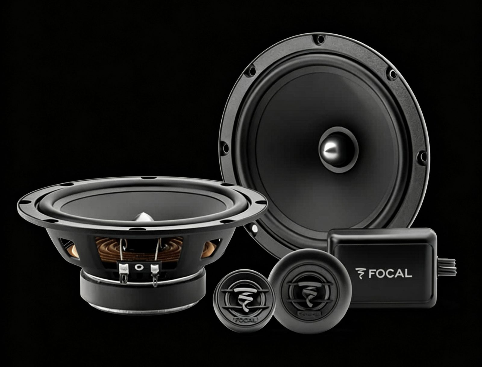 Focal Auditor ASE 165 focal rse-165 auditor series 6.5" 2-way component speakers supplied in the Silver car audio package