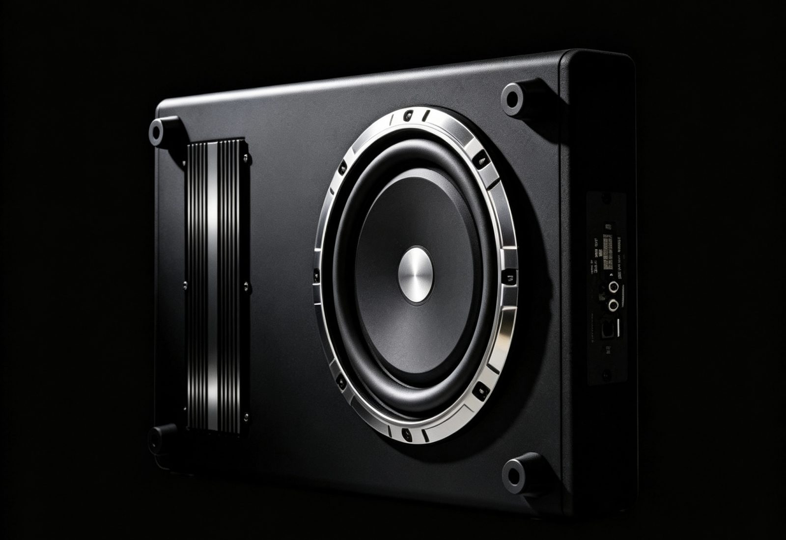 Rockpower R10SL rockpower r10sl is an ultra-slim 10-inch active down-firing subwoofer supplied in the Diamond car audio package