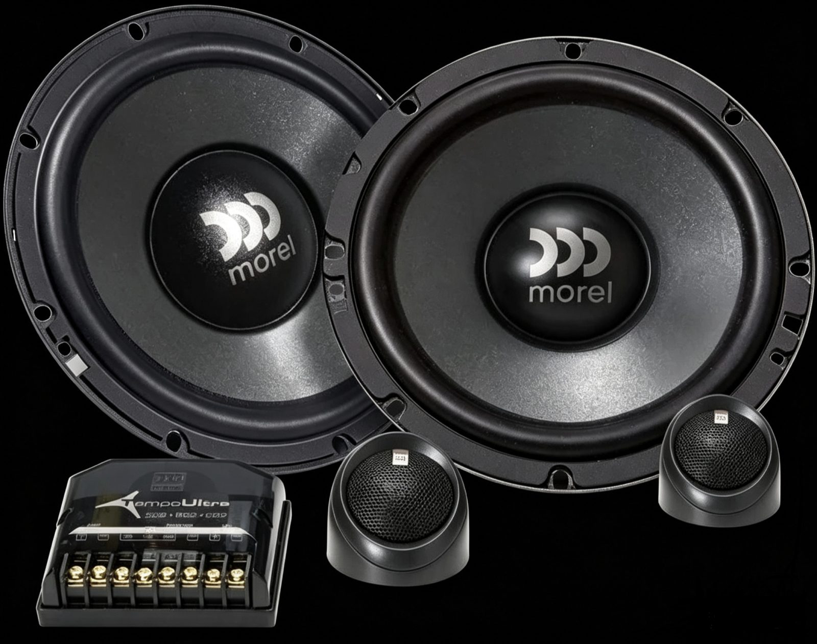 Morel Tempo Ultra 602 MkII morel tempo ultra 602 mkii2 component system supplied in the Gold car audio package